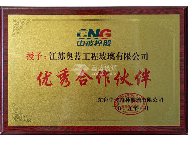 Excellent Partner of China Glass Holdings